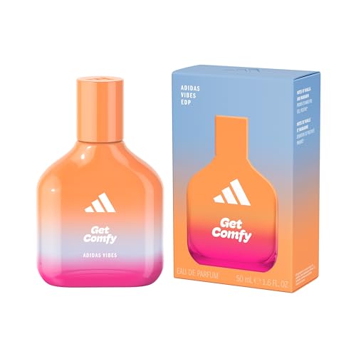 adidas vibes get comfy eau de parfum 50 ml, langanhaltend, vanille, mandarine