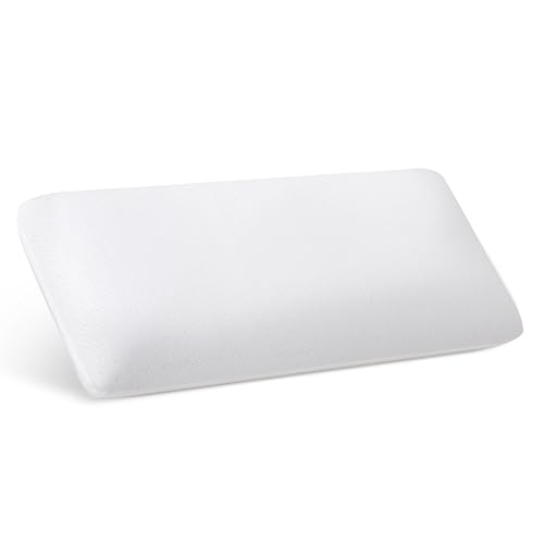 mlily kopfkissen memory foam 75x35 cm ergonomisch nackenstützkissen waschbar blau