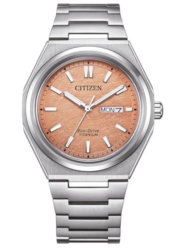 citizen zenshin eco-drive uhr salmon modell aw0130-85ze deal