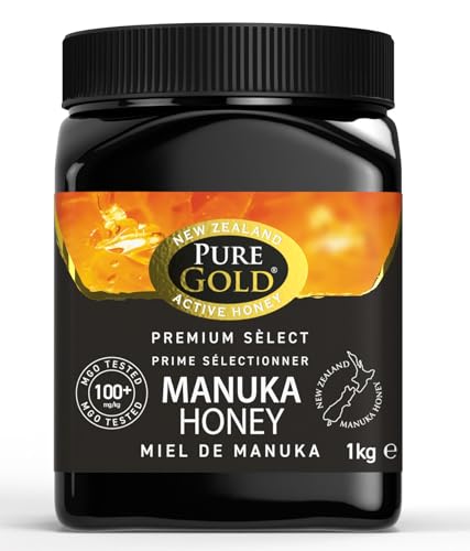 Produktbild: manuka honig 100+ mgo pure gold 1kg zertifiziert neuseeland