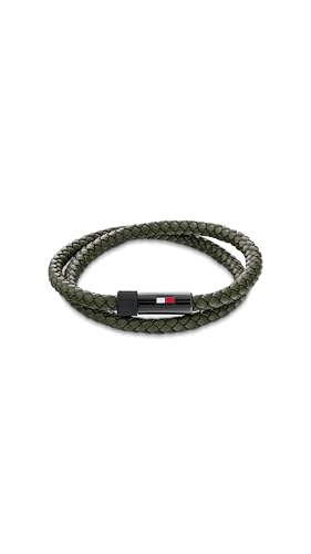 tommy hilfiger herren lederarmband mit magnetverschluss