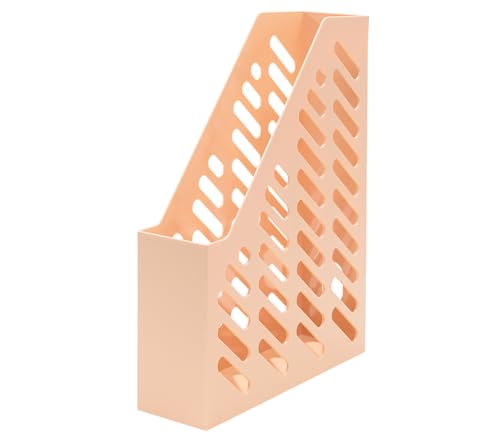 HAN Stehsammler klassik 10 stück, stehsammler a4/c4, prospekthalter pastellorange