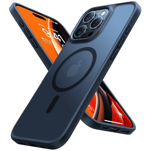 torras guardian-mag hülle für iphone 16 pro, magsafe, schockfest, kratzfest