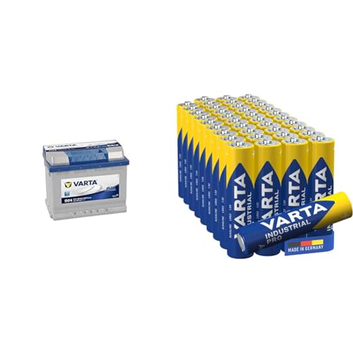 varta d24 blue dynamic starterbatterie, 40 stk aa alkaline batterien, 1,5v