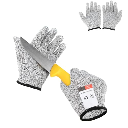 peysaitr schnittschutzhandschuh level 5 für küche, fleisch, muscheln und garten (l)