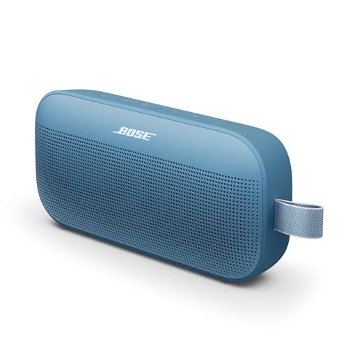 bose soundlink flex bluetooth lautsprecher 2. gen, tragbar, wasserdicht, 12 stunden akku, blue dusk