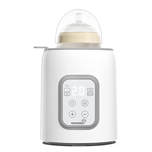 flaschenwärmer baby sterilisation 8-in-1 babynahrungsheizung mit lcd-display, bpa-frei