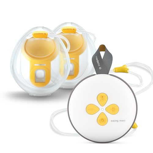 medela swing maxi milchpumpe für freihändiges abpumpen, tragbar, elektrisch