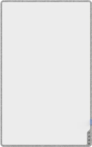playroom whiteboard 75 x 118 cm grau rahmenlose magnetwand leicht mobil