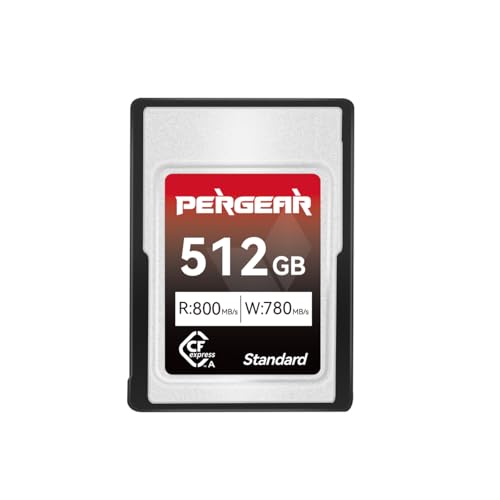 pergear 512GB cfexpress typ a speicherkarte 800 mb/s für 4K 8K sony kamera