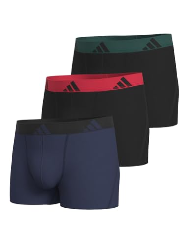 adidas Herren Unterwäsche Trunk 3er Pack Active Flex Cotton Boxershorts XL