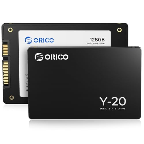 ORICO Y20 128GB SSD SATA III 6Gb/s 2.5 interne Festplatte bis 500MB/s