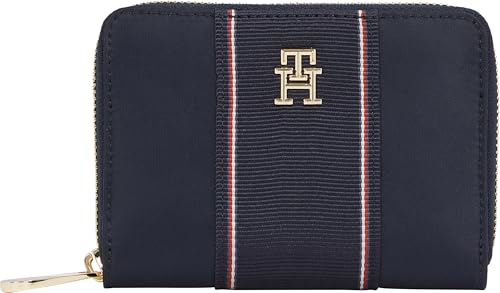tommy hilfiger damen geldbörse klein blau, space blue corp, einheitsgröße
