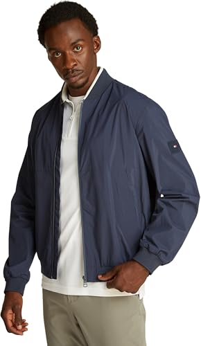 Produktbild: Tommy Hilfiger Herren Bomberjacke, Baseballkragen, blau (Desert Sky), XS