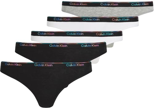 calvin klein damen slip 5er pack in verschiedenen farben