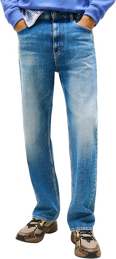 Produktbild: Tommy Jeans Herren Otis Regular Straight Jeans Denim Medium 29W/30L EU