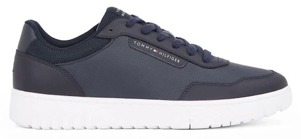 Produktbild: tommy hilfiger th basket core lth sneaker, 59,95 (statt 85)