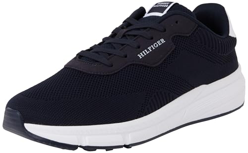 tommy hilfiger herren sneaker low profile leichtgewichtig blau 44