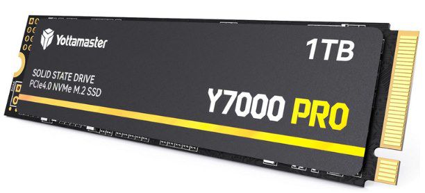 yottamaster y7000pro 1tb ssd m.2 pcie 4.0 - nur 48,99 (statt 55)