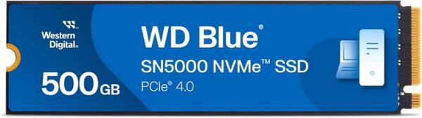 wd blue sn5000 nvme ssd 500 gb, 48,99 euro statt 56 euro