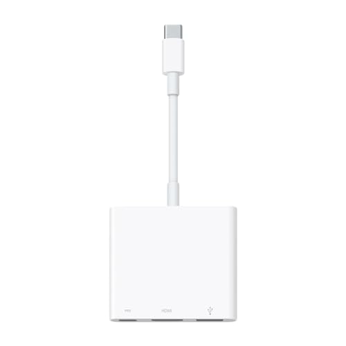 apple usb-c multiport adapter digital av mit hdmi, usb und usb-c Anschluss