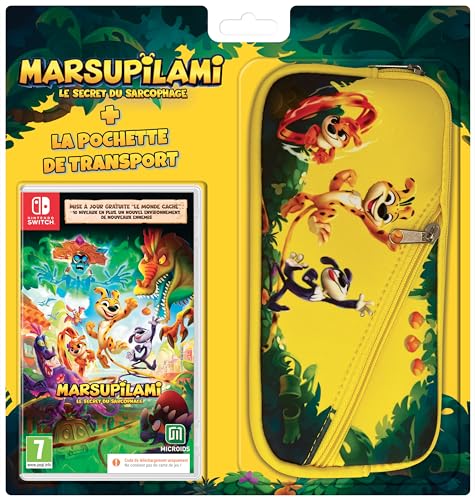Marsupilami: Hoobadventure (Switch Code) + Transport Tasche 16,22