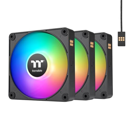 Thermaltake CT120 EX ARGB Sync 120mm PC Gehäuse Lüfter schwarz 3-Pack