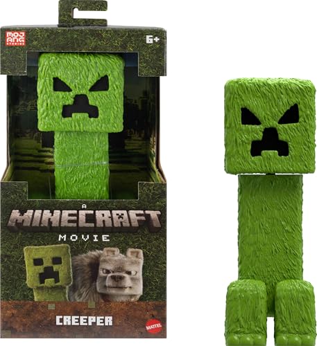 minecraft creeper 30 cm figur von mattel - scale spielfigur