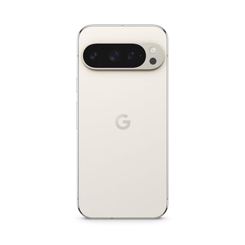 google pixel 9 pro, 128gb, android smartphone mit stufenlosem display, porcelain