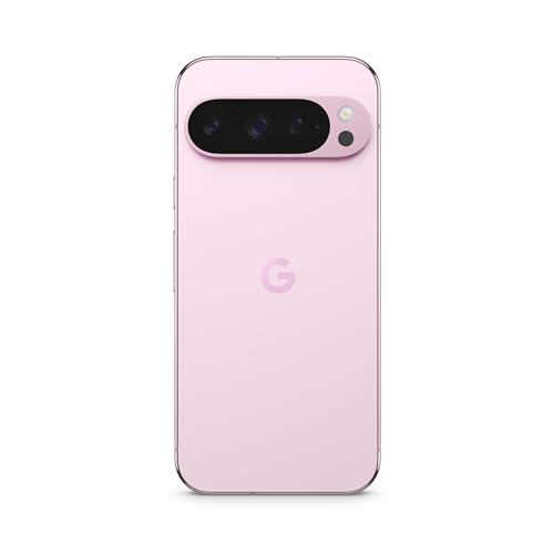 google pixel 9 pro, 256gb, android smartphone, a-display, rose quartz