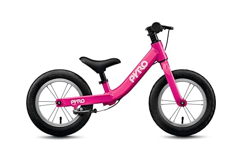 techniBike pyro bb twelve kinderfahrrad 12 zoll aluminium bremsen magenta