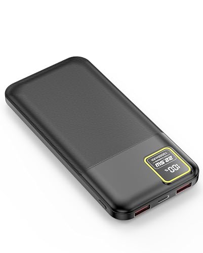 power bank 10000mAh 22.5W fast charging hoshom USB C PD 3.0 für iPhone 16 bis X Pro Max