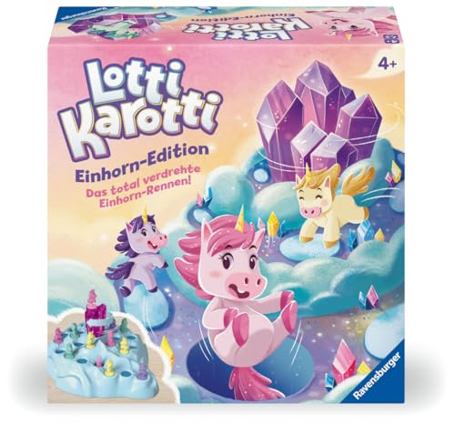 lotti karotti einhorn-edition von ravensburger, spiel für 2-4 kinder ab 4 jahren