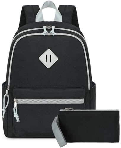 ledaou mini rucksack damen 2-teiliges set für schule reisen geldbeutel kinder