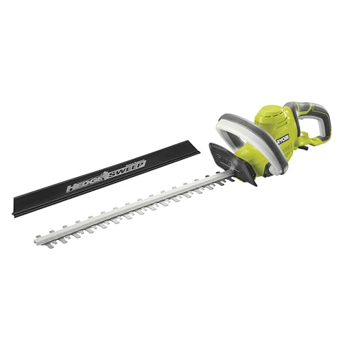 ryobi elektro heckenschere 450 w rht4550hs 50 cm diamantmesser gripzone gummiert