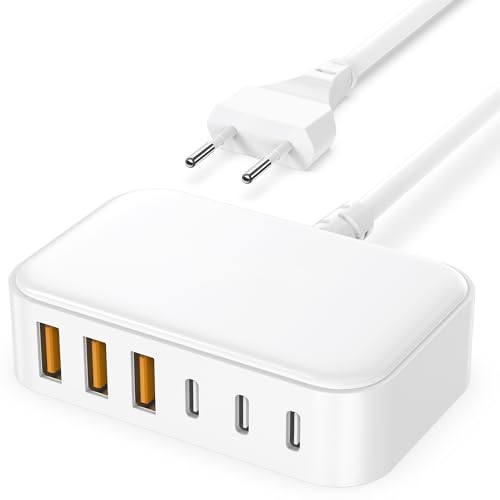 usb c ladegerät 100w 6-port schnellladegerät pd 3.0 für iphone galaxy Kalerop