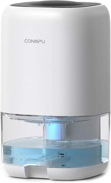 conopu luftentfeuchter elektrisch, 1000ml, peltier technologie, tragbar, ultra leise