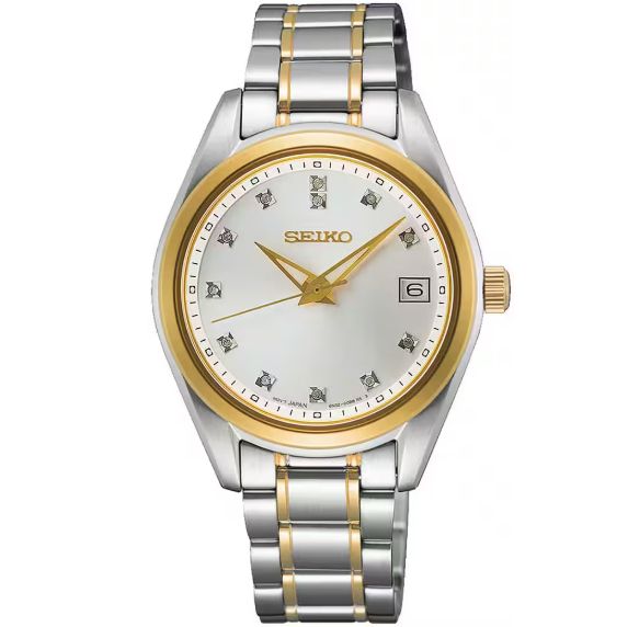 seiko damen analog quarz uhr SUR582P1, 308 statt 504