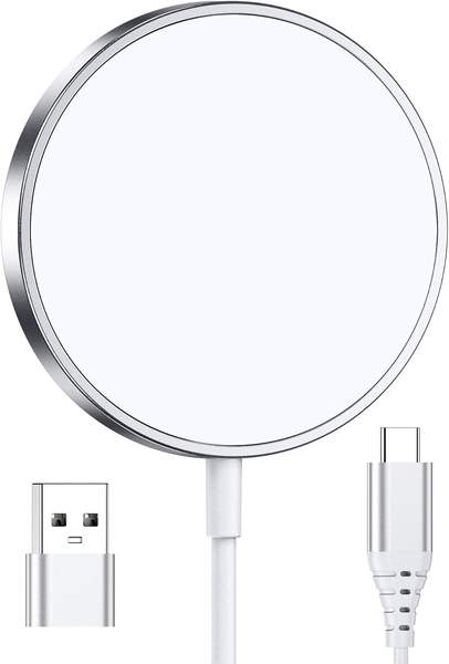 mag-safe ladegerät wireless charger für iphone 16, induktive ladestation für airpods 4 pro 3 2