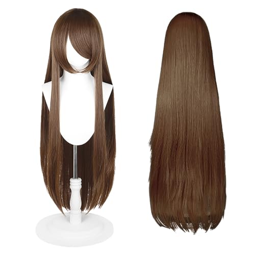 Produktbild: utiehD kastanienbraun 100cm perücke für anime kostüm cosplay, party, festivals
