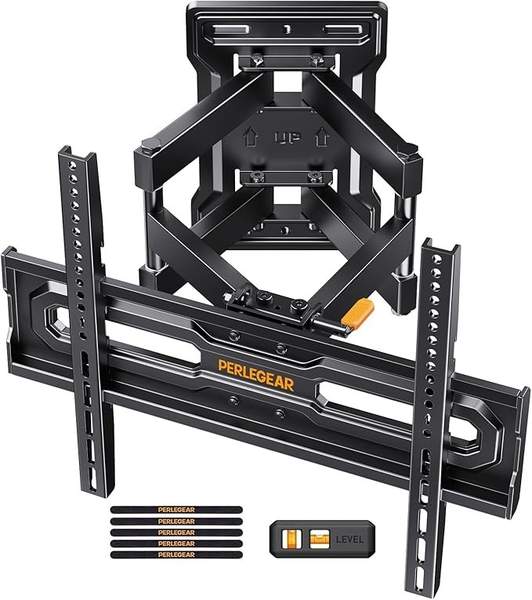 Perlegear TV Wandhalterung 23-70 Zoll, bis 50 kg, schwenkbar, VESA 400x400 mm