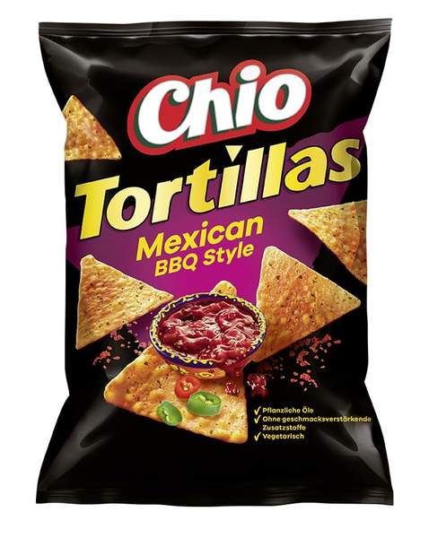 chio tortillas mexican bbq 110g