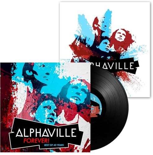 Alphaville Forever: Best of 40 Jahre Vinyl LP mit Poster