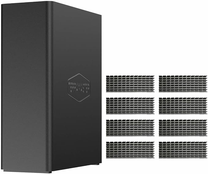 ssd nas terramaster f8 plus - netzwerkspeicher mit hoher leistungsfähigkeit