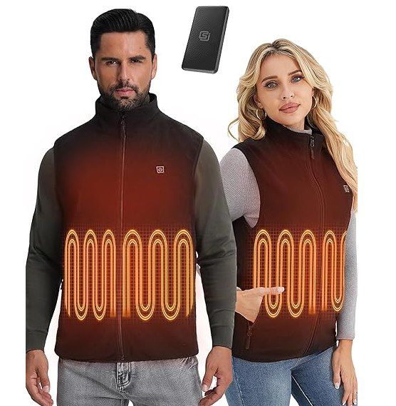 soljikye beheizbare weste mit powerbank für 29,99 euro statt 50 euro