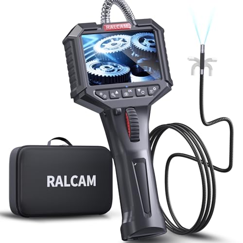 ralcam endoskopkamera 6,2mm 360 hd 720p inspektionskamera mit licht, ip67 wasserdicht