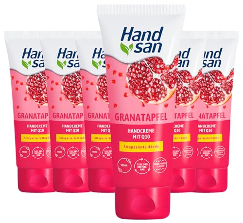 handsan granatapfel handcreme q10 6 x 90 ml prime sparabo