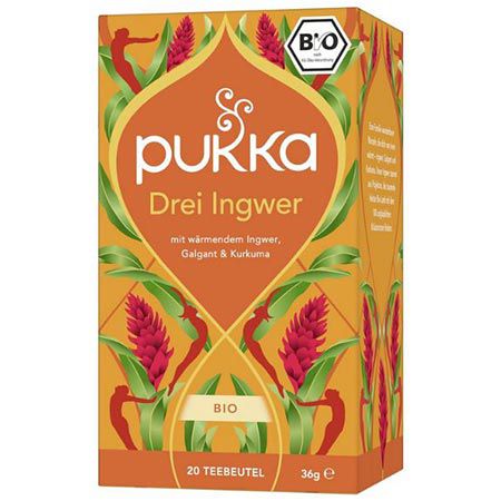 pukka bio kräutertee drei ingwer 20 beutel 2,99 euro statt 4 euro