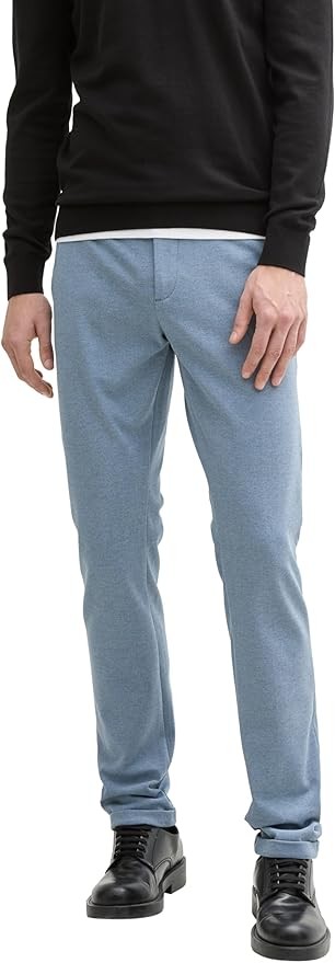Tom Tailor Herren Chino Hose Travis Slim Fit Mystical Blue 34/30