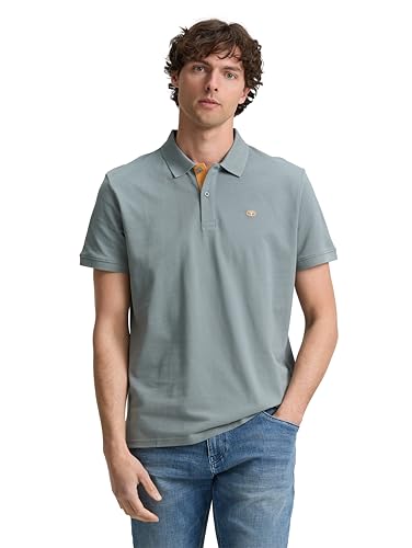 Produktbild: tom tailor herren poloshirt basic piqu in verschiedenen größen und farben